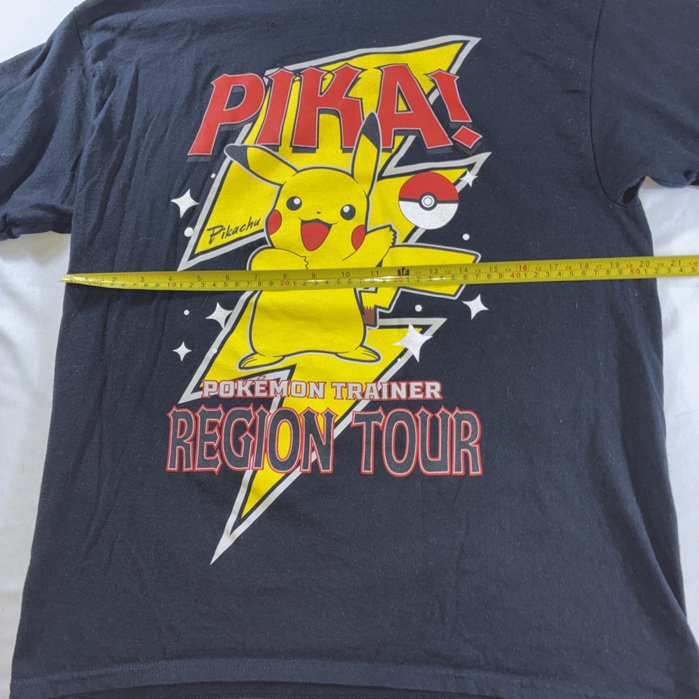 Pokémon Trainer Pikachu Region Tour Shirt Men's Size L - Picture 5 of 10